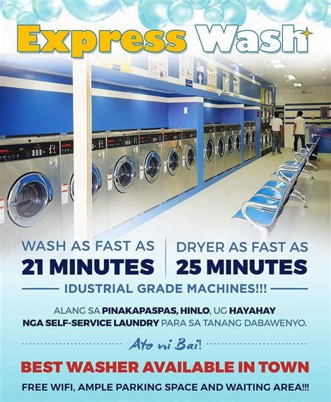 Express Wash Laundry Center of Davao .